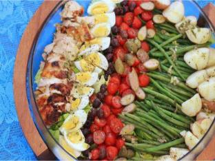 Nicoise Salad With Grilled Chicken