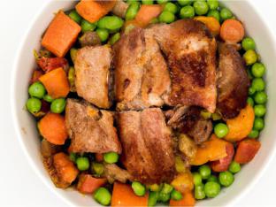 Roast Pork with Mixed Vegetables Roast Pork with Mixed Vegetables