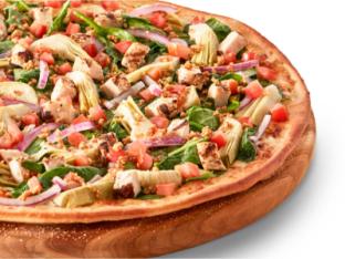 Spinach Garlic Chicken Pizza Spinach Garlic Chicken Pizza
