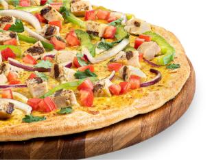 Curry Chicken Pizza Curry Chicken Pizza