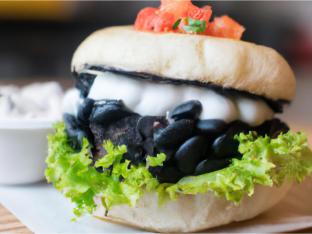 Black Bean Veggie Slider (1 pc)