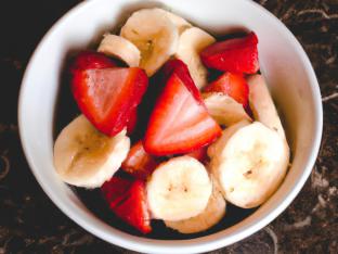 Strawberries & Bananas Topping Strawberries & Bananas Topping