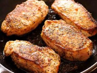 Pan Seared Pork Chops