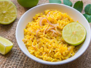 Turmeric Lime Brown Rice