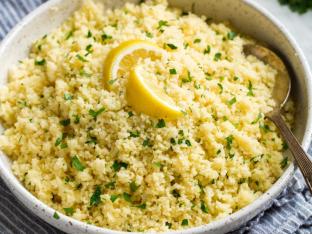 Lemon Turmeric Couscous