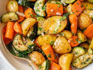 Roasted Mixed Veggies