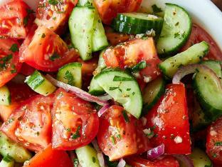Tomato Cucumber Salad