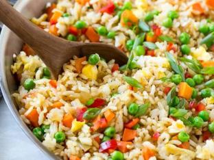 [NO GARLIC] Veggie Fried Rice