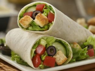 Garden Salad Wrap Garden Salad Wrap