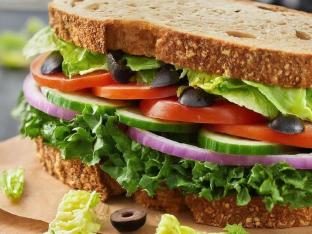Vegan Fresh Veggie Sandwich - No Cheese, No Ranch Vegan Fresh Veggie Sandwich - No Cheese, No Ranch