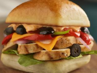 Fiesta Chicken Sandwich Fiesta Chicken Sandwich