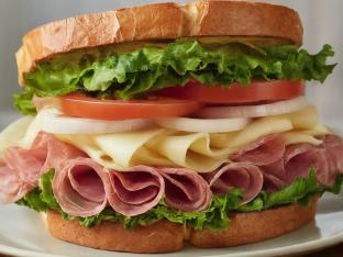 Gluten Free Italian and Provolone Sandwich Gluten Free Italian and Provolone Sandwich