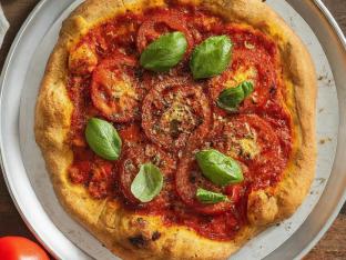Gluten Free Margarita Pizza