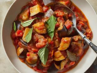 [NO GARLIC] Eggplant Ratatouille Entree