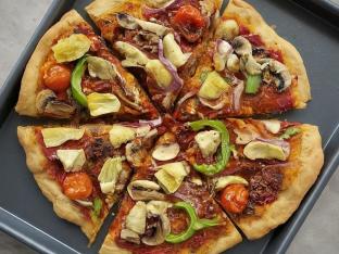 Vegan Delight Pizza (Gluten-Free) Vegan Delight Pizza (Gluten-Free)