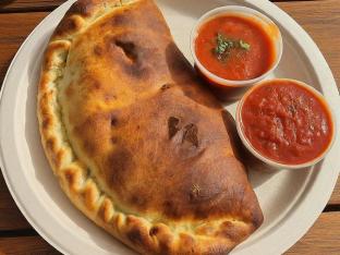 Garlic Chicken Calzone Garlic Chicken Calzone