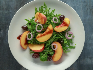 Peach Salad Peach Salad