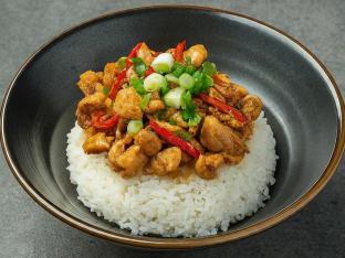 Yuxiang Chicken and Rice