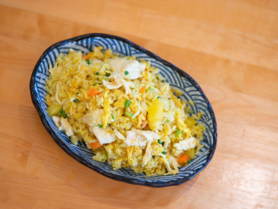 Singapore Curry Chicken Fried Rice Singapore Curry Chicken Fried Rice
