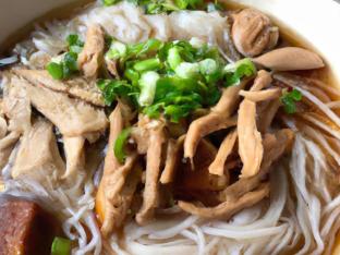 Pickled Pepper Chicken Gizzard Rice Noodles [16 oz]