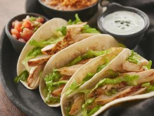 Chicken Tacos (Flour) Boxed Meal Chicken Tacos (Flour) Boxed Meal