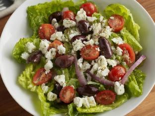 Entree Greek Salad with Oil and Vinegar Entree Greek Salad with Oil and Vinegar