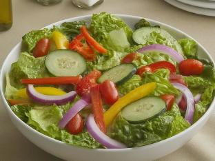 Entree House Salad with Oil and Vinegar Entree House Salad with Oil and Vinegar