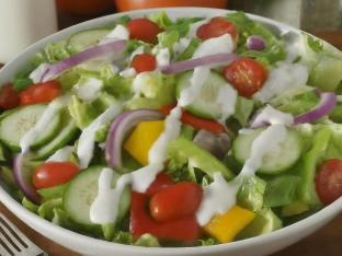 Mini House Salad | Ranch Dressing Mini House Salad | Ranch Dressing