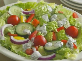 Mini House Salad | Bleu Cheese Dressing Mini House Salad | Bleu Cheese Dressing