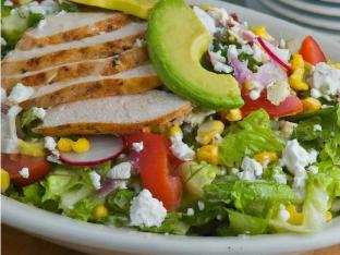 Five Points House Salad with Grilled Chicken