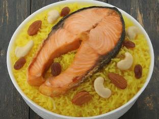 Salmon Biryani