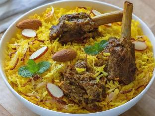 Goat Biryani (Bone-in)