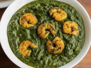 Shrimp Saag Wala