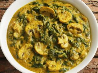 Mushroom Saag