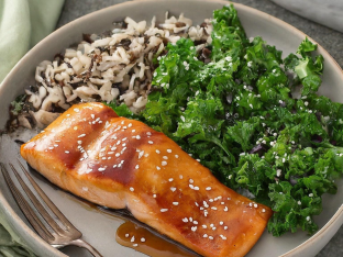 Teriyaki Salmon Box