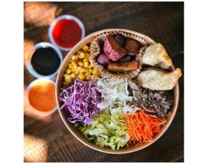 Beef Bibimbap | White Rice | Corn Salad & Kimchi Beef Bibimbap | White Rice | Corn Salad & Kimchi