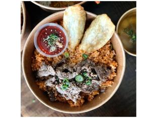 Beef Kimchi Rice | Korean Pickles & Corn Salad Beef Kimchi Rice | Korean Pickles & Corn Salad