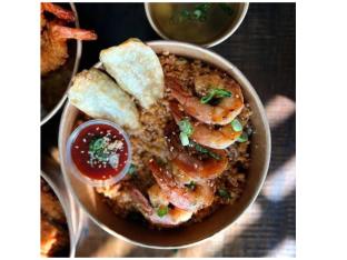 Shrimp Kimchi Rice | Korean Pickles & Corn Salad Shrimp Kimchi Rice | Korean Pickles & Corn Salad