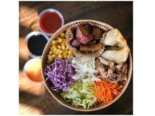 Chicken Bibimbap | Lettuce | White Rice & Kimchi Chicken Bibimbap | Lettuce | White Rice & Kimchi