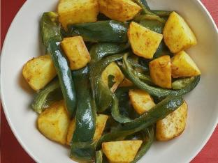 Rajas with Potatoes Rajas with Potatoes