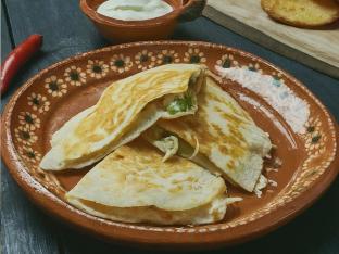 Quesadilla Rajas Y Queso Quesadilla Rajas Y Queso