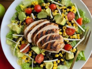 Chicken Southwest Salad | Chipotle Honey Lime Dressing
