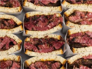 Gluten Free Pastrami on Rye Platter