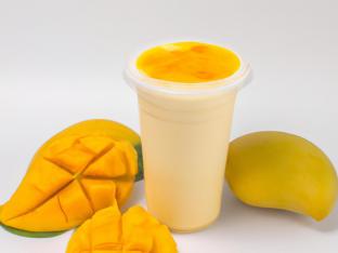 Mango Yakult with Mango Jelly [Unsweetened]