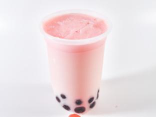 Strawberry Yakult with Boba [25% Sweet]