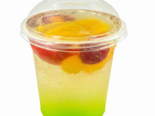 Jasmine Green Lady Bug with Lychee Jelly [Unsweetened]