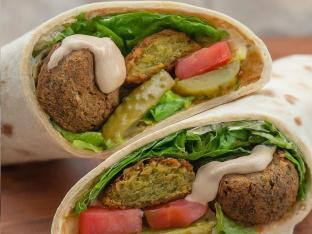 Falafel Wrap Falafel Wrap