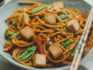 Tofu Lo Mein Tofu Lo Mein