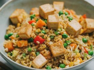 Tofu Fried Rice Tofu Fried Rice