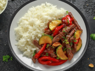Szechuan Steak Boxed Meal Szechuan Steak Boxed Meal